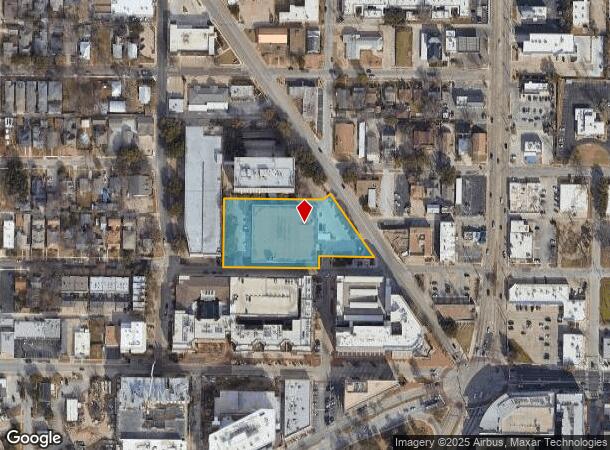  600 Bailey Ave, Fort Worth, TX Parcel Map