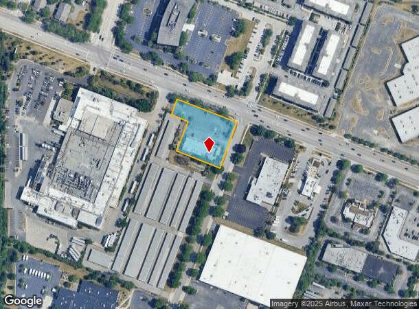  645 E Algonquin Rd, Schaumburg, IL Parcel Map