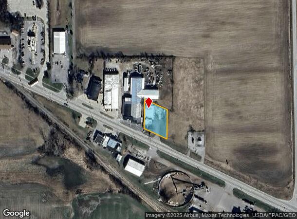 10009 E Us Highway 223, Blissfield, MI Parcel Map