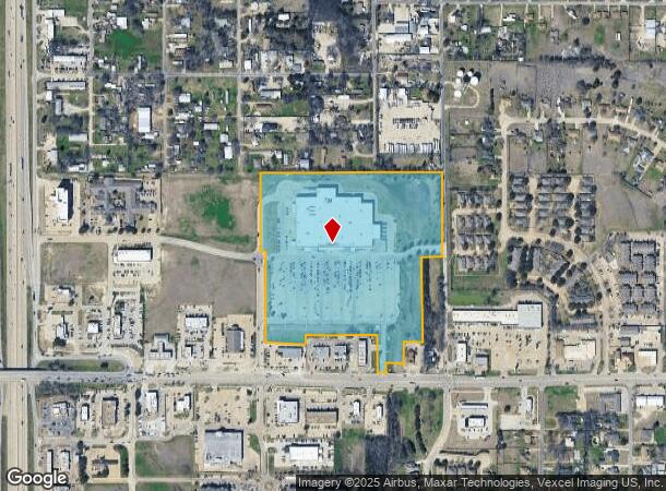 100 S Ryan Dr, Red Oak, TX Parcel Map