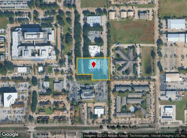  3351 Plainview St, Pasadena, TX Parcel Map