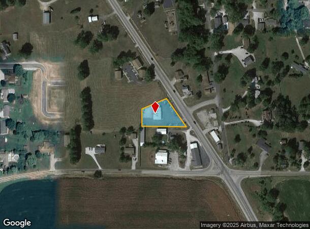 608 S Main St, Cloverdale, IN Parcel Map
