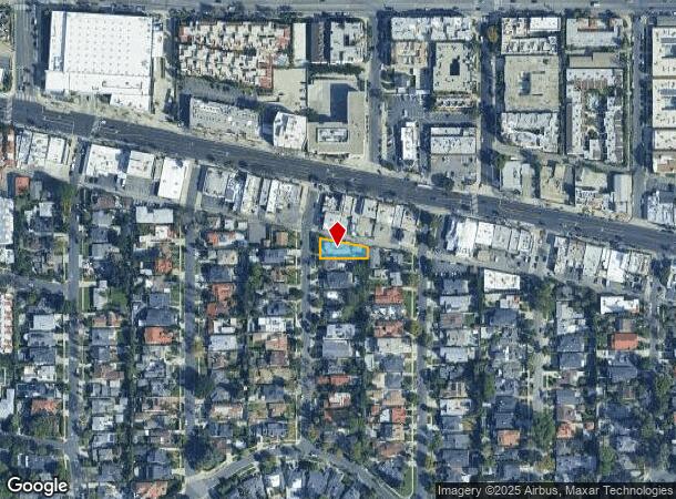  4256 Costello Ave, Sherman Oaks, CA Parcel Map