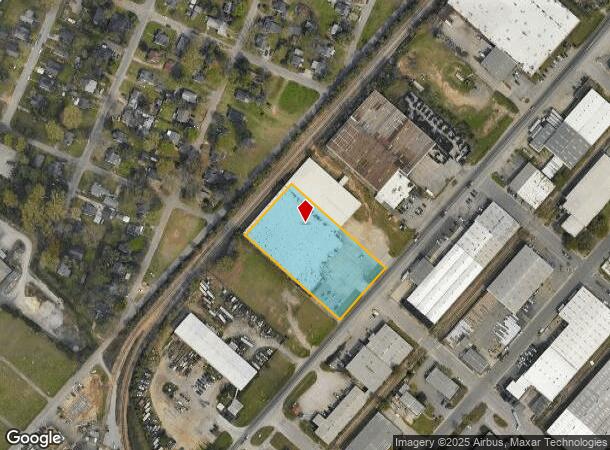  845 Rosewood Dr, Columbia, SC Parcel Map