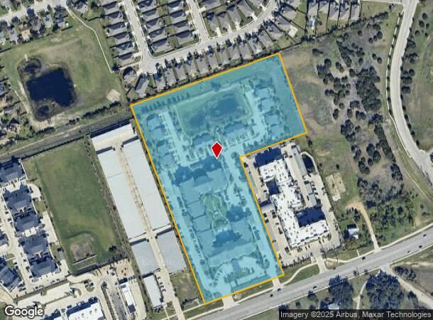  11450 Hero Way W, Leander, TX Parcel Map