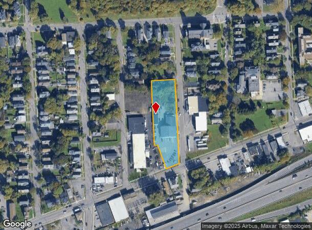  939 Burnet Ave, Syracuse, NY Parcel Map