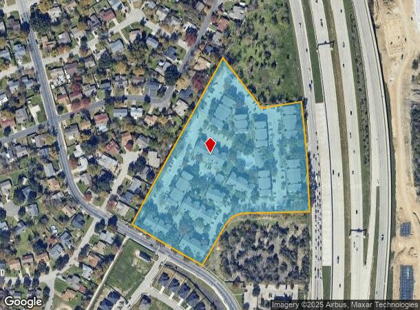  6600 Ed Bluestein Blvd, Austin, TX Parcel Map