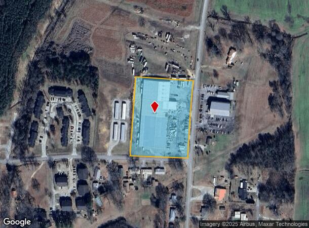 Pleasant Site Rd, Red Bay, AL Parcel Map