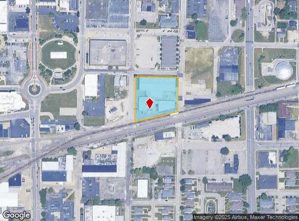 624 S Jefferson St, Muncie, IN Parcel Map