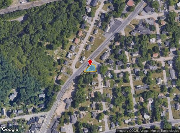  1246 S Main St, Attleboro, MA Parcel Map
