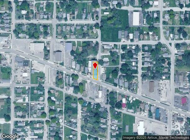 2318 Broad St, New Castle, IN Parcel Map