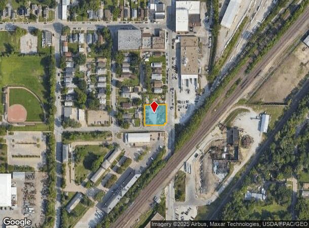 1354 S 21St St, Omaha, NE Parcel Map