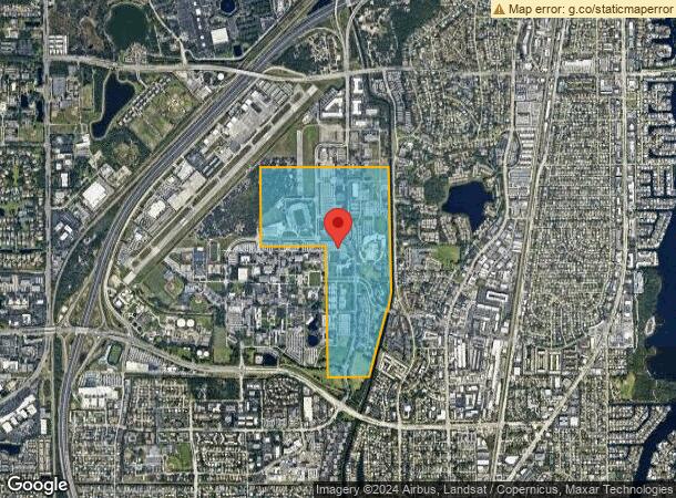  1880 Florida Atlantic Blvd, Boca Raton, FL Parcel Map