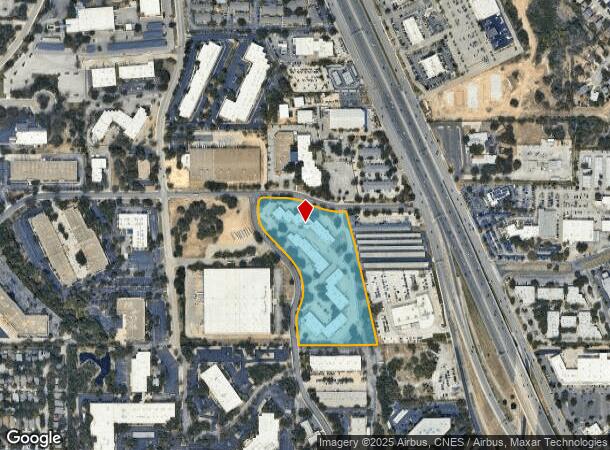 12500 Network Blvd, San Antonio, TX Parcel Map