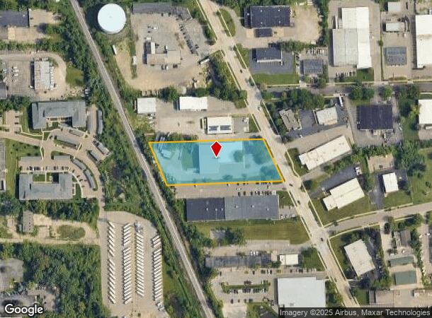 2232 S Industrial Hwy, Ann Arbor, MI Parcel Map