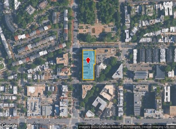 2101 16Th St Nw, Washington, DC Parcel Map