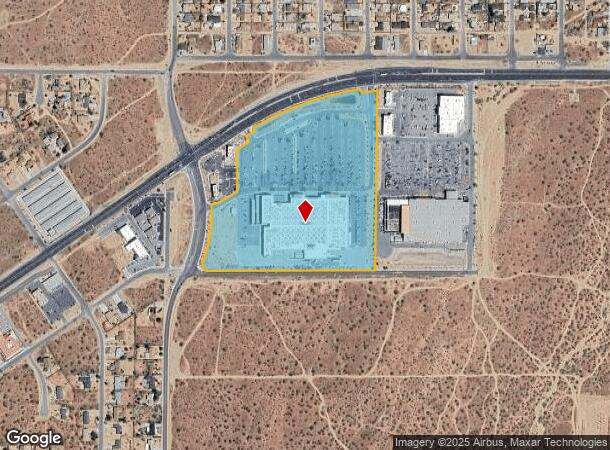 58501 29 Palms Hwy, Yucca Valley, CA Parcel Map