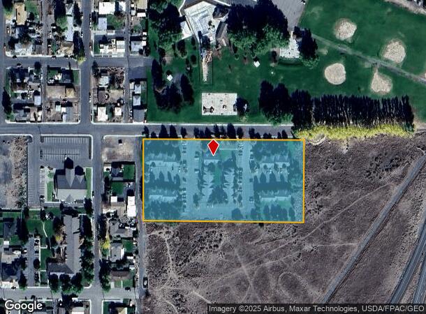 401 E Elm St, Connell, WA Parcel Map