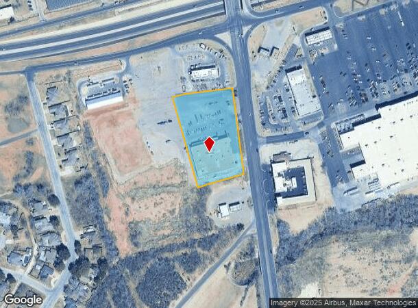 2600 S Gregg St, Big Spring, TX Parcel Map
