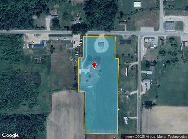3960 Estey Rd, Rhodes, MI Parcel Map