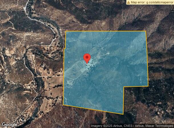  1375 Barrett Lake Rd, Dulzura, CA Parcel Map