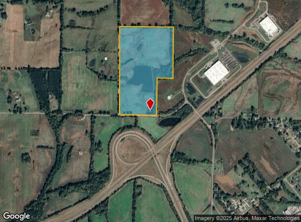 214 Calvin Moore Rd, Dyersburg, TN Parcel Map