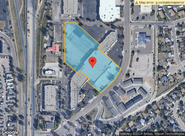  3175 Jet Wing Dr, Colorado Springs, CO Parcel Map