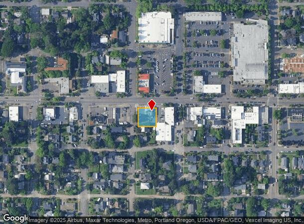  4310 Se Woodstock Blvd, Portland, OR Parcel Map