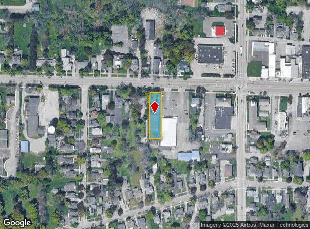25 W Main St, Le Roy, NY Parcel Map