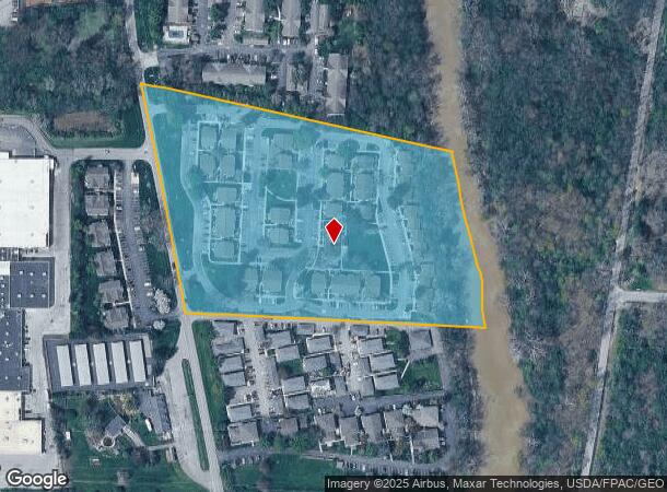 1345 Middlesex Ln, Delaware, OH Parcel Map