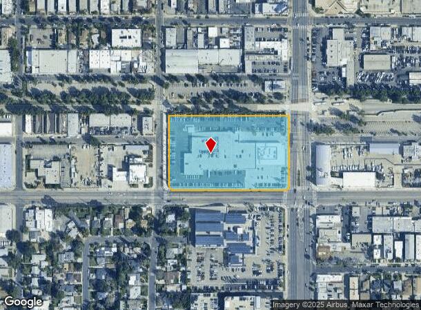  6001 Van Nuys Blvd, Van Nuys, CA Parcel Map