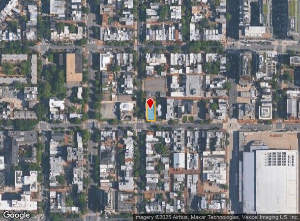  1305 10Th St Nw, Washington, DC Parcel Map