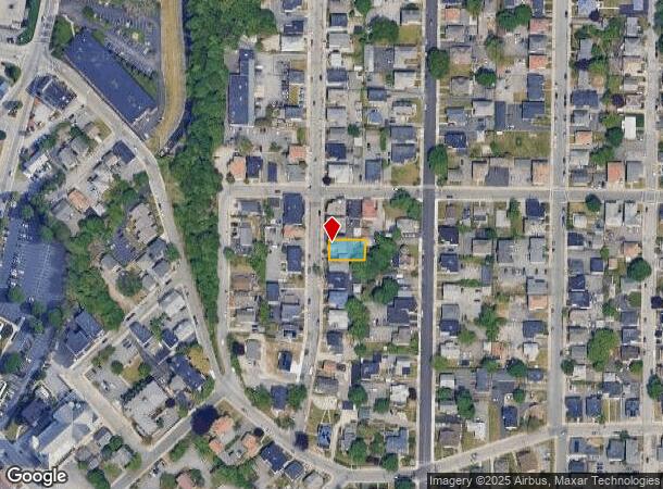 105 Burnside Ave, Woonsocket, RI Parcel Map
