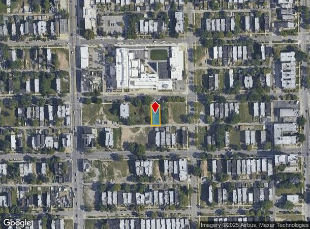 3917 W Adams St, Chicago, IL Parcel Map