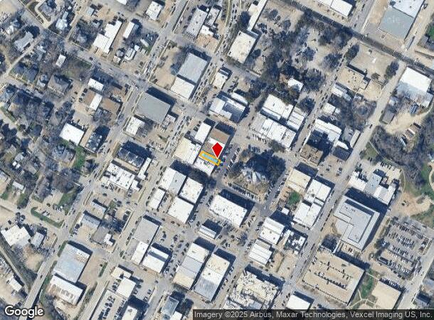  110 S Rogers St, Waxahachie, TX Parcel Map