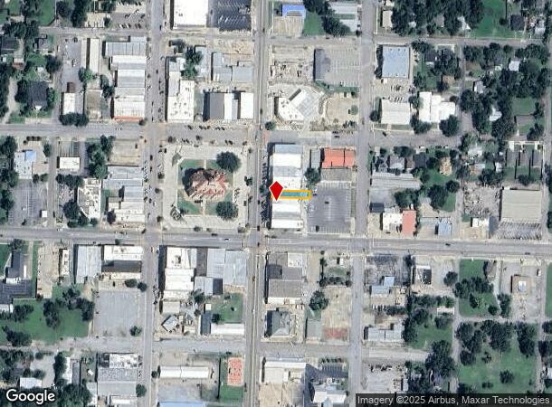 406 N Center St, Bonham, TX Parcel Map