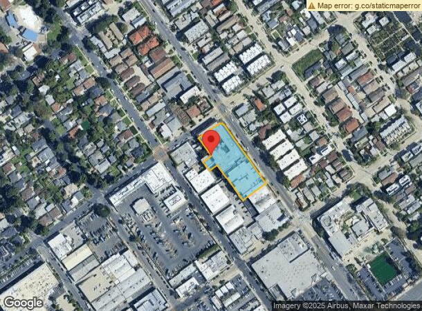  2001 S Barrington Ave, Los Angeles, CA Parcel Map