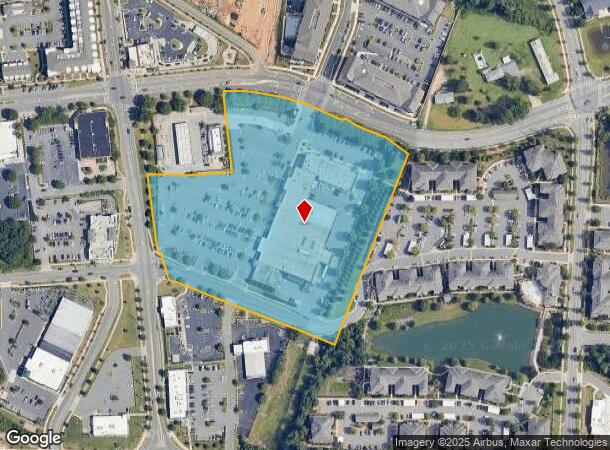  5818 Highland Shoppes Dr, Charlotte, NC Parcel Map