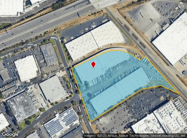 26312 Corporate Ave, Hayward, CA Parcel Map