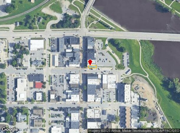 128 Main St, Cedar Falls, IA Parcel Map