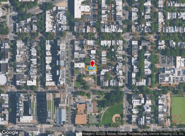  1516 Marion St Nw, Washington, DC Parcel Map