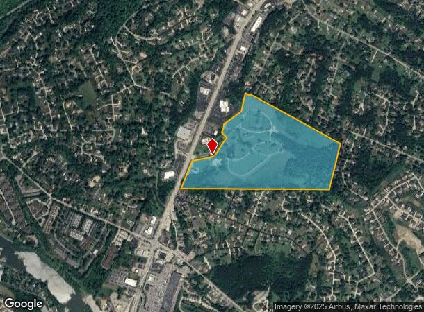  3739 Washington Rd, Canonsburg, PA Parcel Map