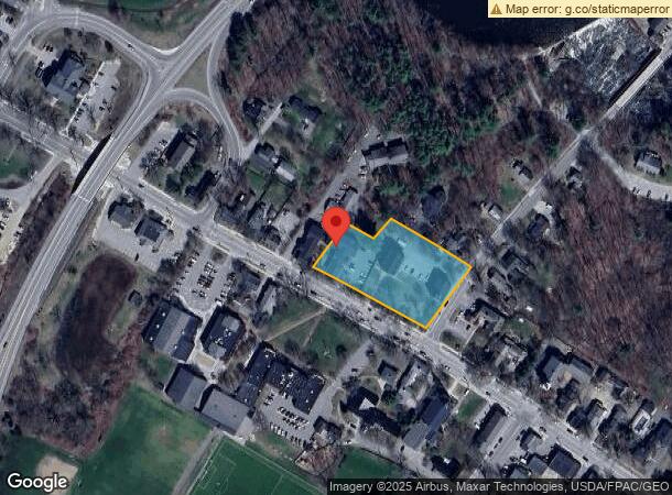  129 Main St, Yarmouth, ME Parcel Map