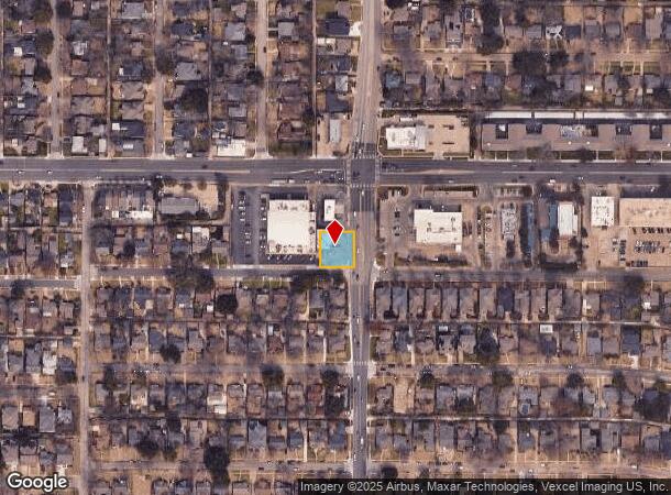  4105 Skillman St, Dallas, TX Parcel Map