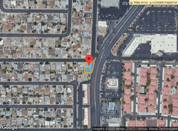  1300 S Decatur Blvd, Las Vegas, NV Parcel Map