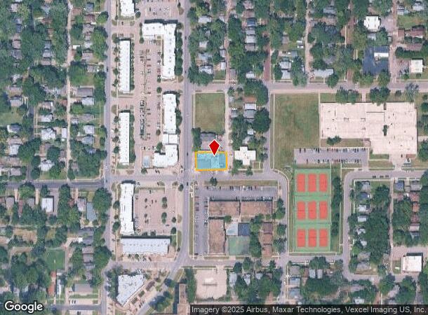  1422 Sw Lane St, Topeka, KS Parcel Map