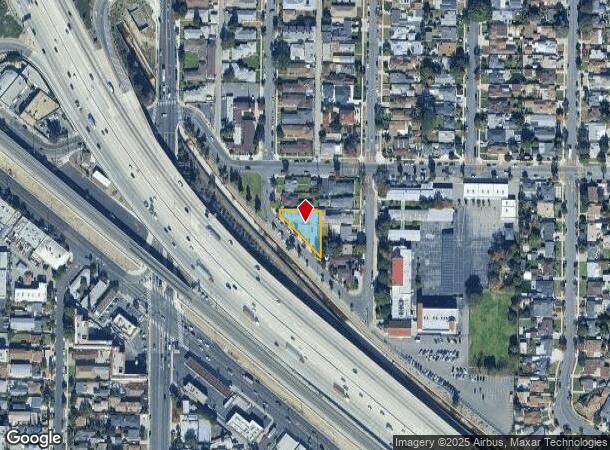  2310 Washington Cir, Burbank, CA Parcel Map