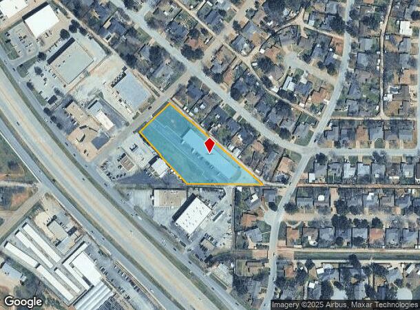 2611 Post Oak Rd, Abilene, TX Parcel Map
