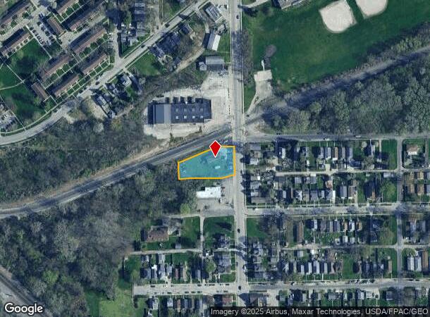 1202 E Broadway St, Toledo, OH Parcel Map