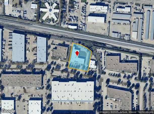  3301 Technology Dr, Plano, TX Parcel Map